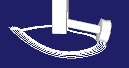 Spezielles Globoidkurvengetriebe mit balliger Kurvenflanke